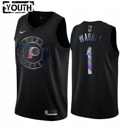 Dres Indiana Pacers T.J. Warren 1 Iridescent HWC Collection Swingman - Dječji